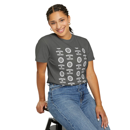 LUFC News Graphic Tee Garment-Dyed Unisex T-Shirt