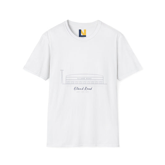 Elland Road Line Art Leeds T-Shirt