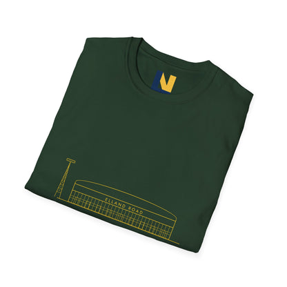 Elland Road Line Art Leeds T-Shirt