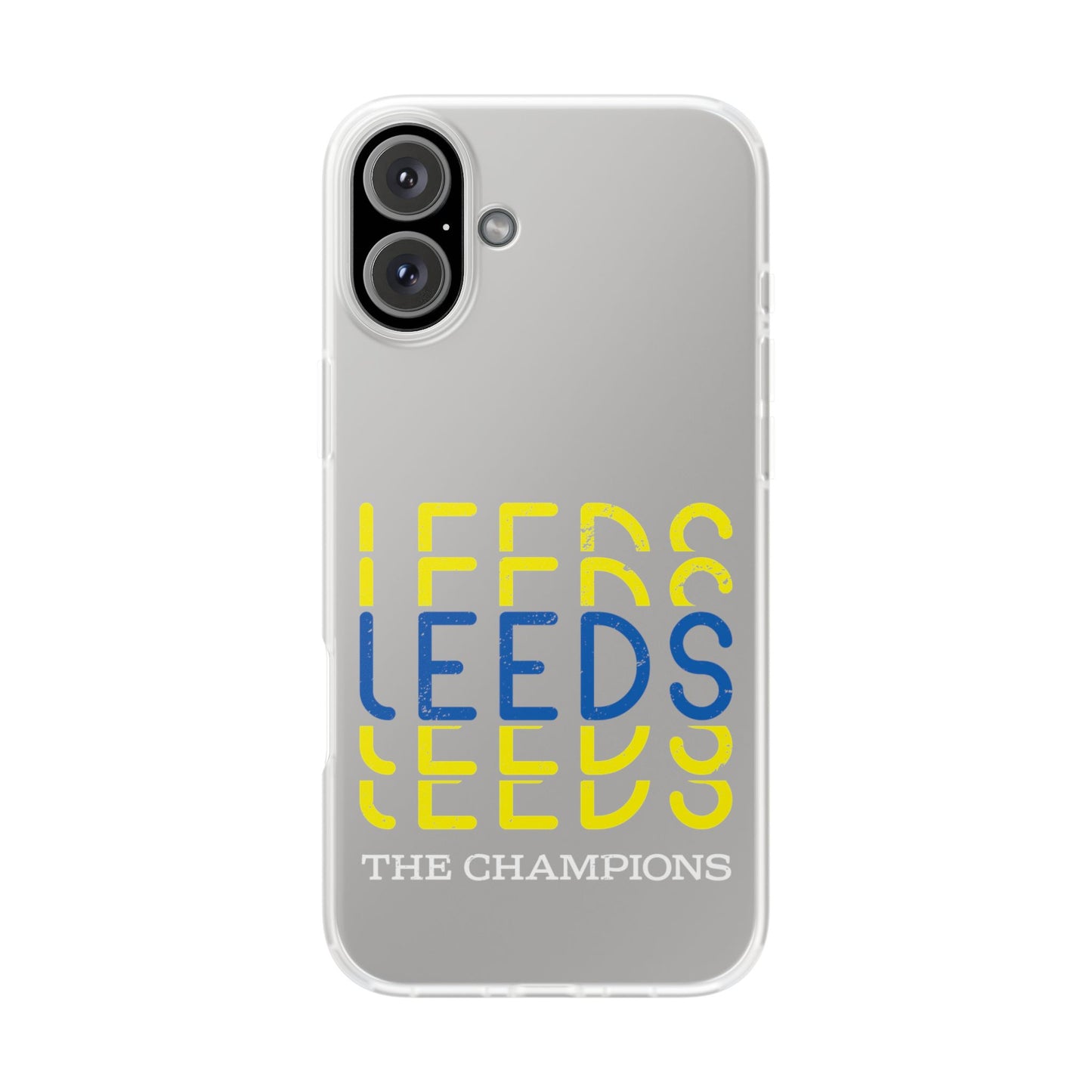 LUFC 'LEEDS The Champions' Flexi  Case