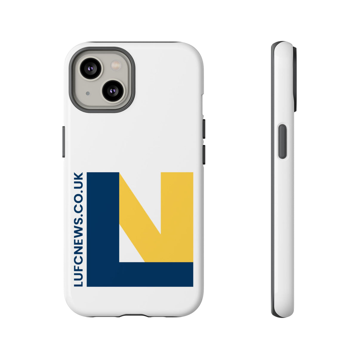Leeds United 'LUFCNEWS.CO.UK' Phone Case
