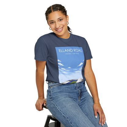 LUFC News Graphic Tee | Garment-Dyed Unisex T-Shirt
