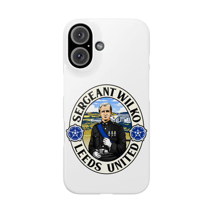 LUFC "SERGEANT WILKO" Leeds  United: Snap Case