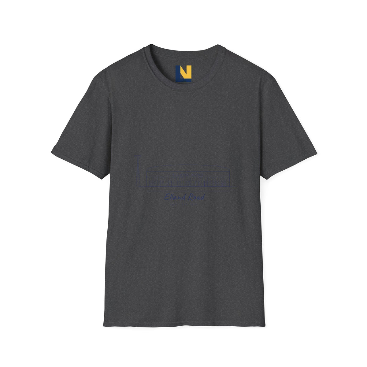 Elland Road Line Art Leeds T-Shirt