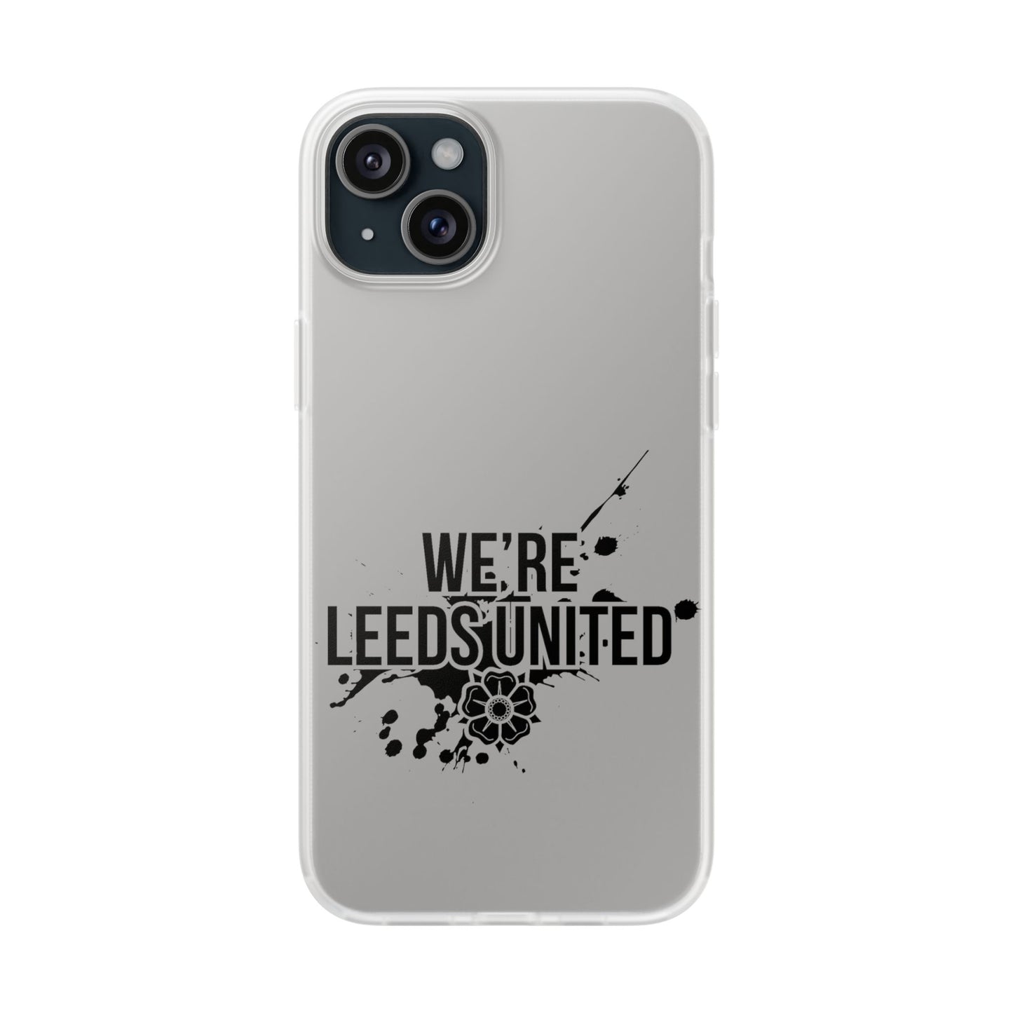 LUFC 'We're Leeds United' Retro  Football: Flexi Case