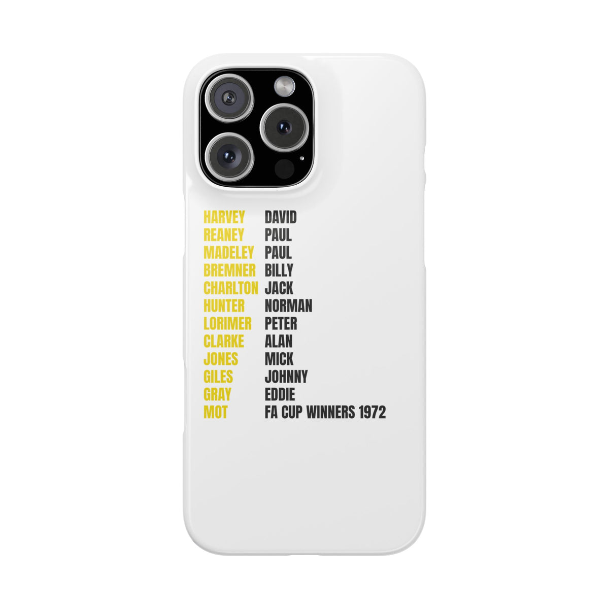 Snap Phone Case - 1972 FA Cup Winners