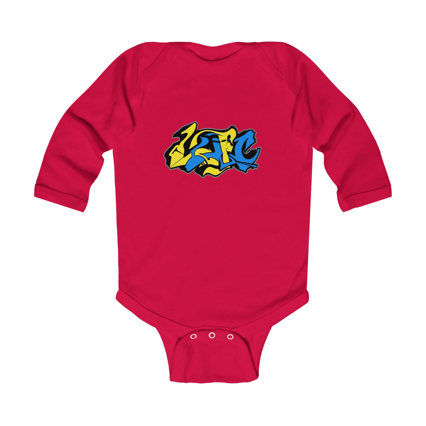 LUFC Grafiti Long Sleeve Bodysuit