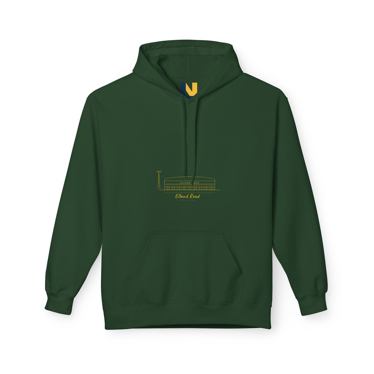 Elland Road Line Art Leeds Hoodie
