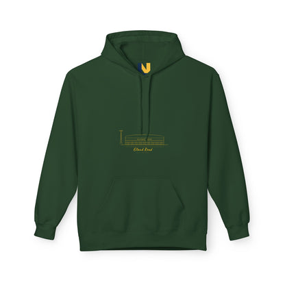Elland Road Line Art Leeds Hoodie