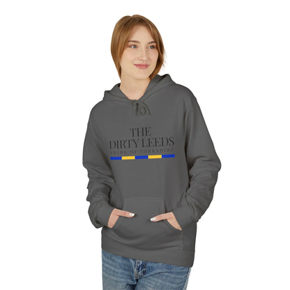 LUFC “The Dirty Leeds: Pride of  Yorkshire” Softstyle Fleece Hoodie - Lufcnews.co.uk