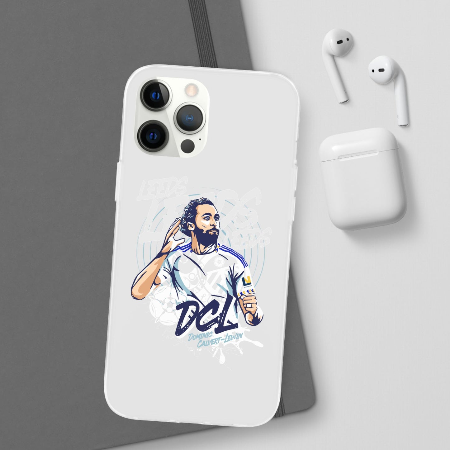 LUFC News “LEEDS: Dominic  Calvert-Lewin” Flexi Case - Lufcnews.co.uk