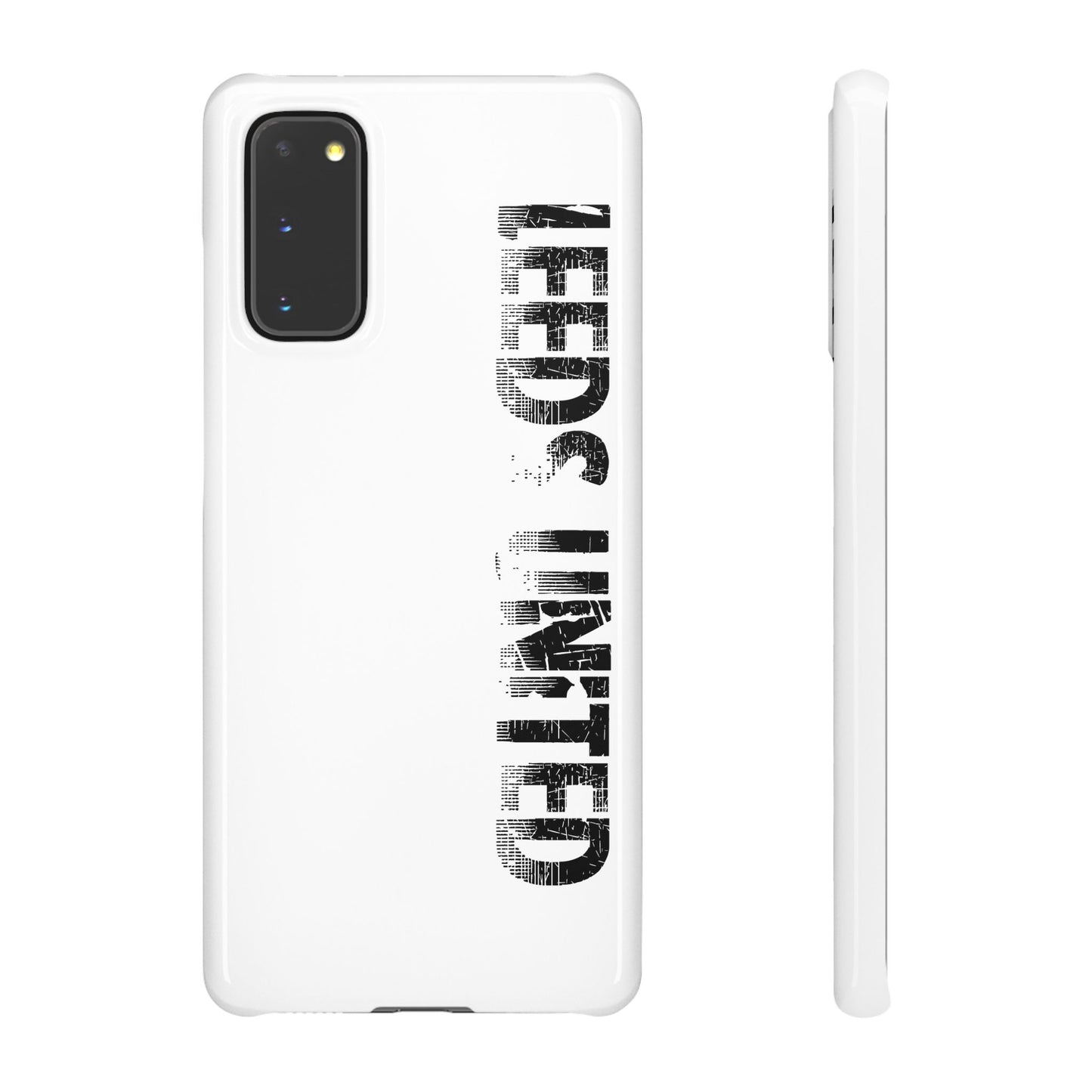 04 Snap Phone Case — "All Leeds Aren't We" Blue & Yellow Emblem