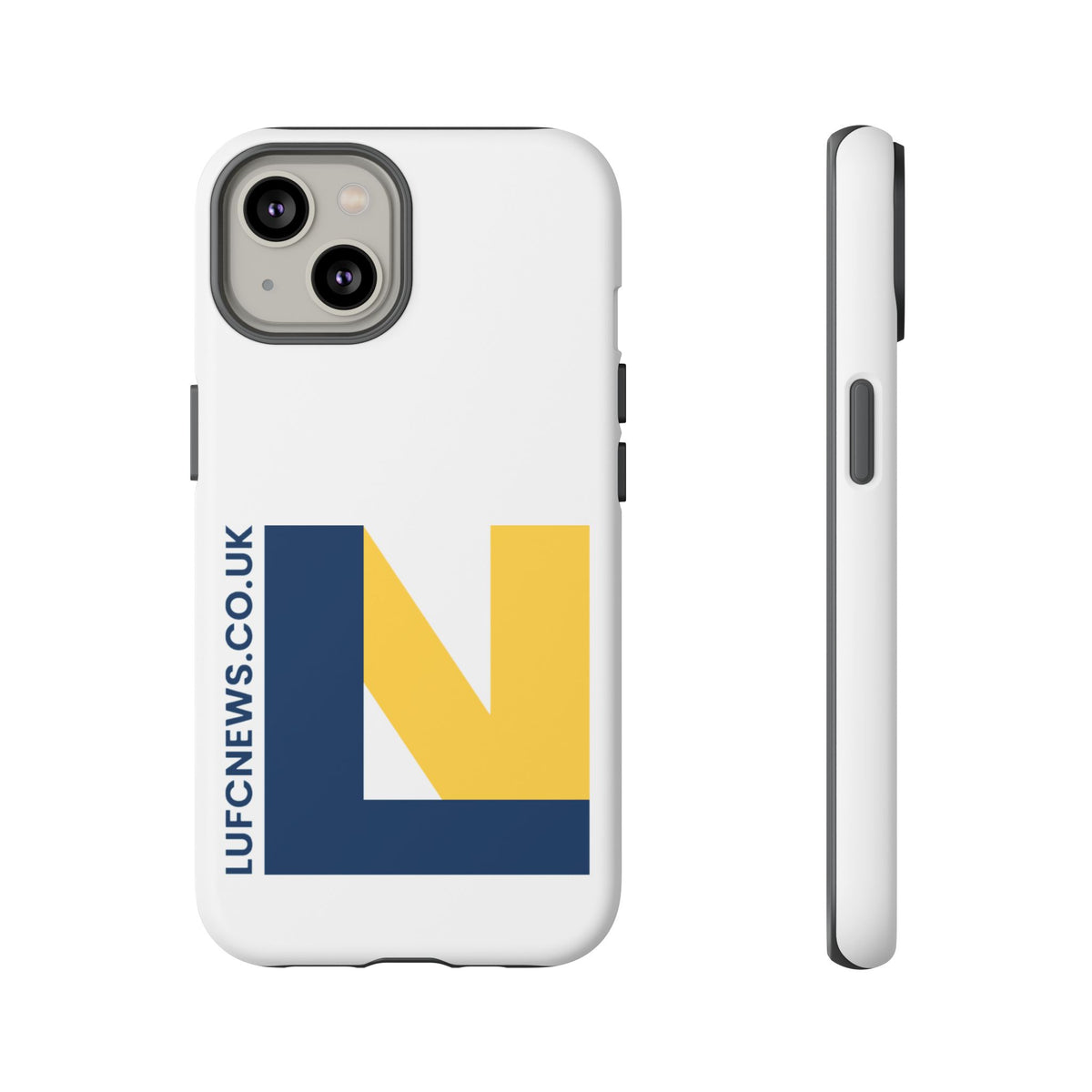 Leeds United 'LUFCNEWS.CO.UK' Phone Case