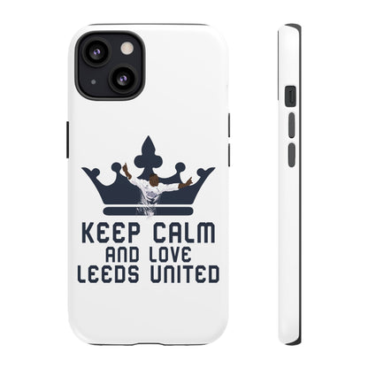 Tøft telefonveske - Keep Calm and Love Leeds United