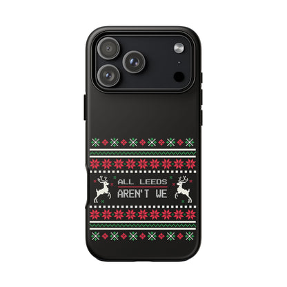 LUFC 'All Leeds Aren't We' Phone  Case: Christmas Edition - Lufcnews.co.uk