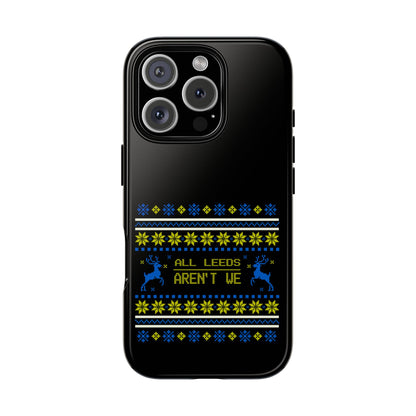 LUFC 'All Leeds Aren't We' Phone  Case: Christmas Edition