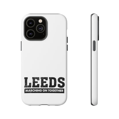 LUFC 'LEEDS: Marching On Together'  Phone Protective Cover - Lufcnews.co.uk