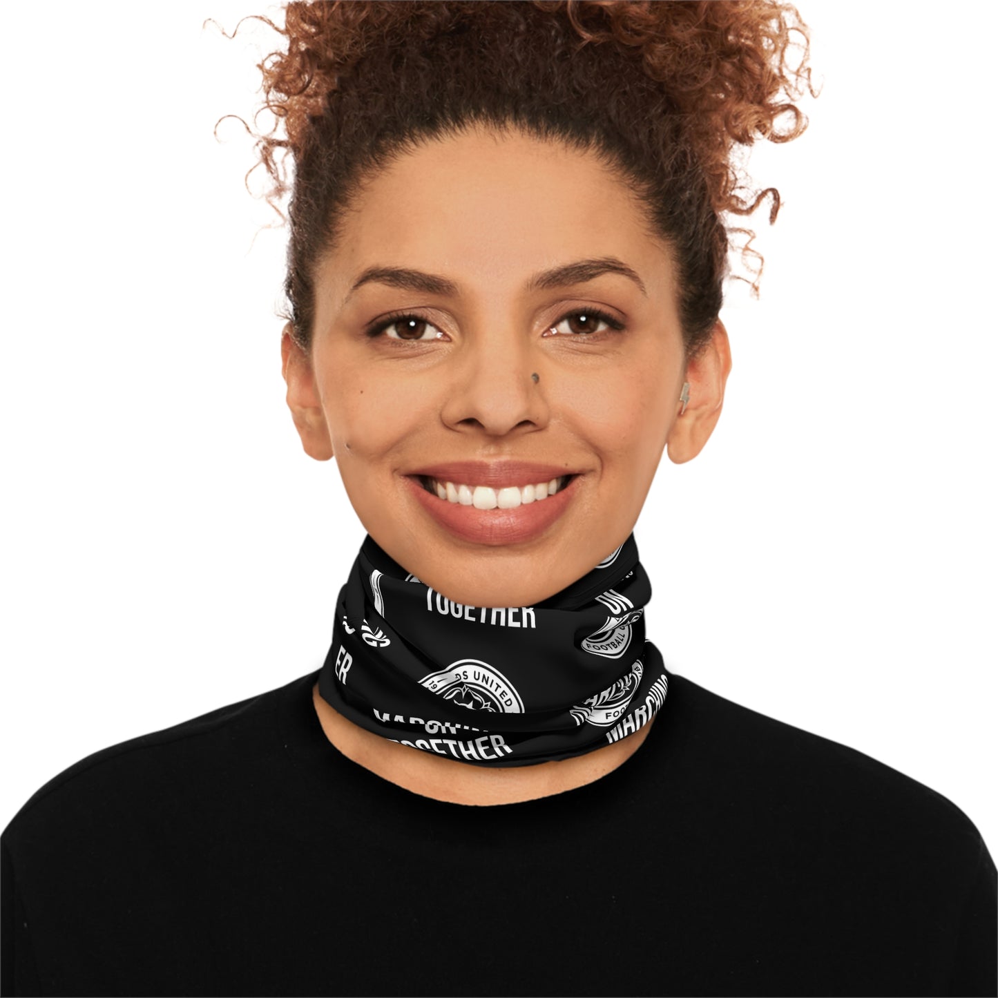 LUFC “Marching On Together”  Lightweight Breathable Neck Gaiter