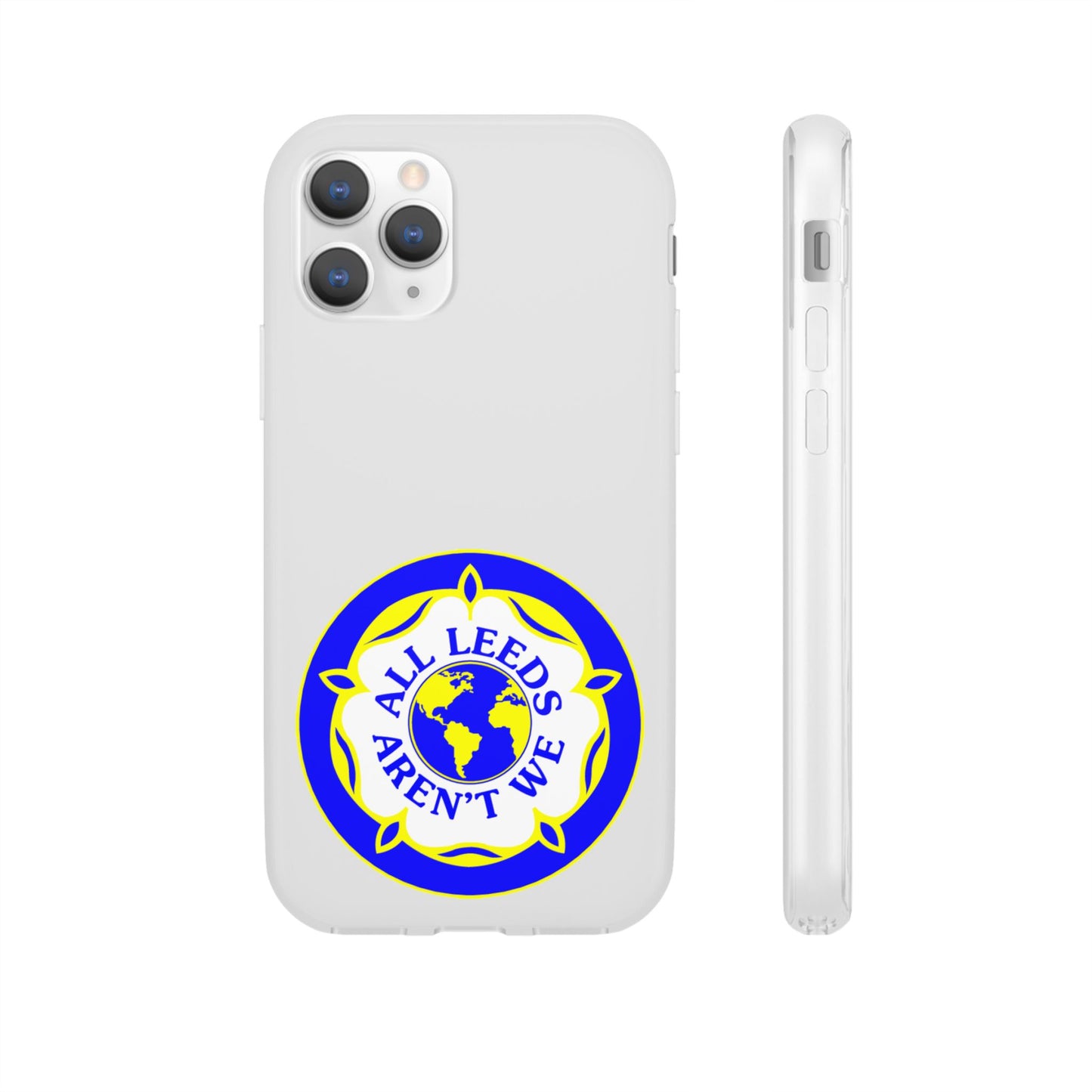 LUFC 'All Leeds Aren't We' Retro  Football: Flexi Case