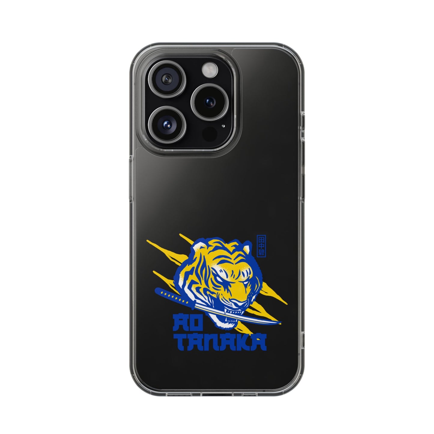 Leeds United “AO TANAKA” Clear  Impact-Resistant Case