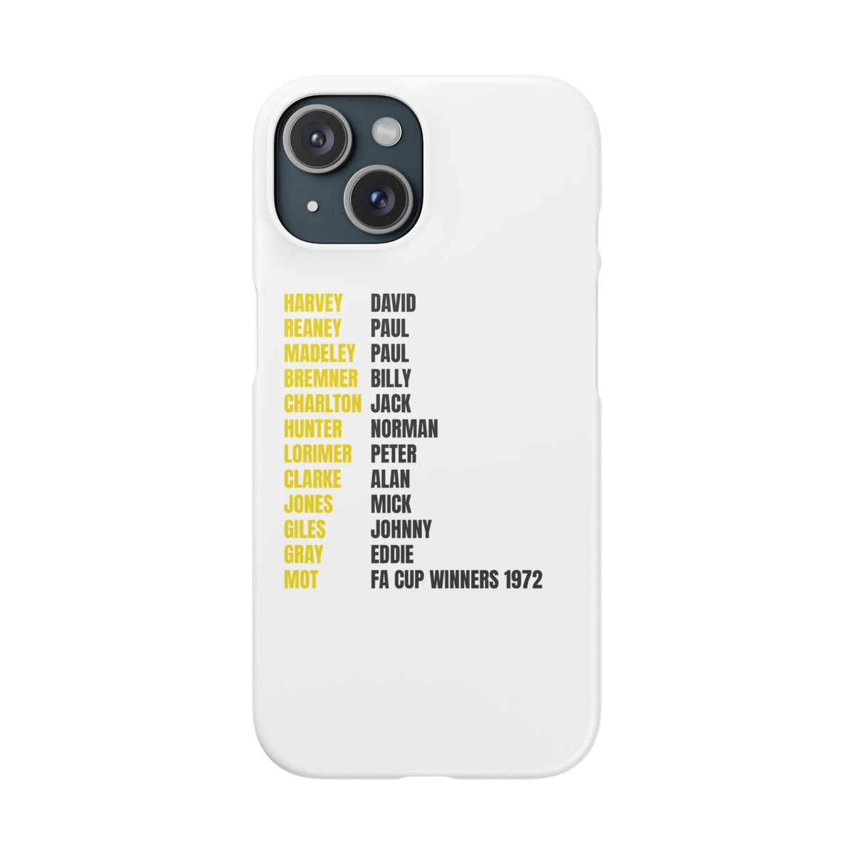 Snap Phone Case - 1972 FA Cup Winners