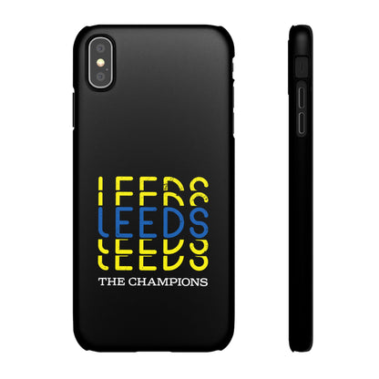 LUFC "Leeds The Champions" Snap  Case
