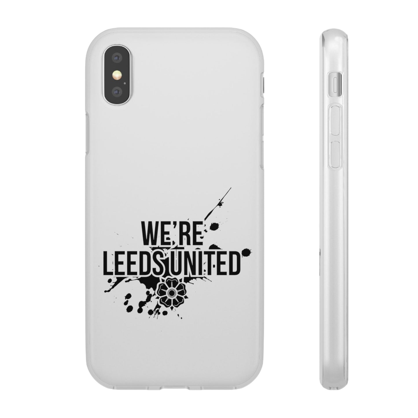 LUFC 'We're Leeds United' Retro  Football: Flexi Case