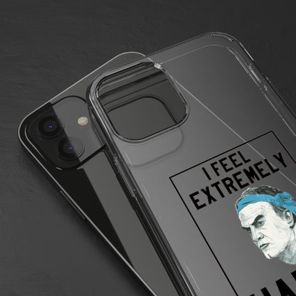 Clear Phone Case - Bielsa I feel Extremely Happy