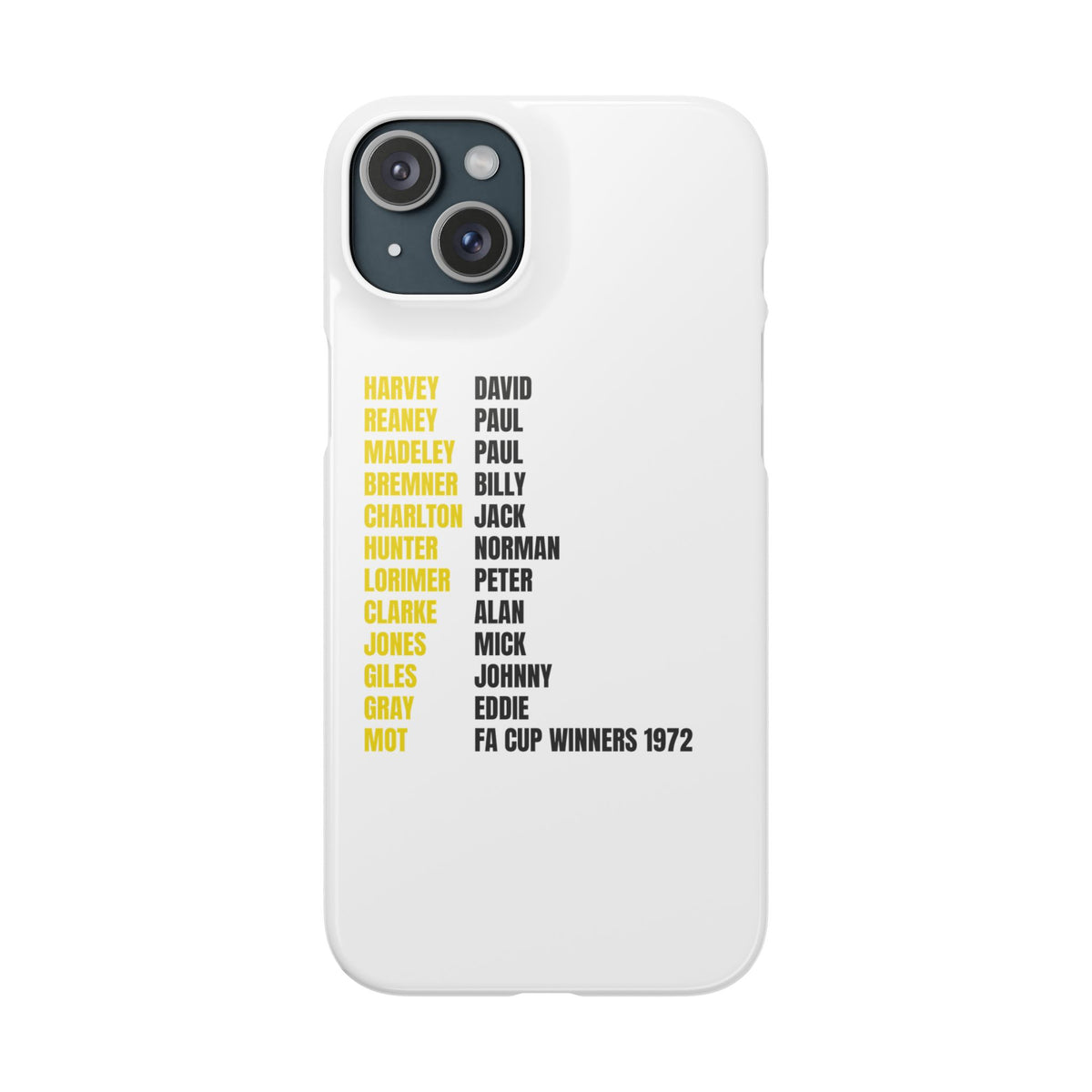 Snap Phone Case - 1972 FA Cup Winners