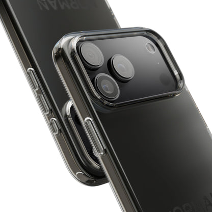 Leeds United Norman Bites 'YER  LEGS' Clear Impact-Resistant Case