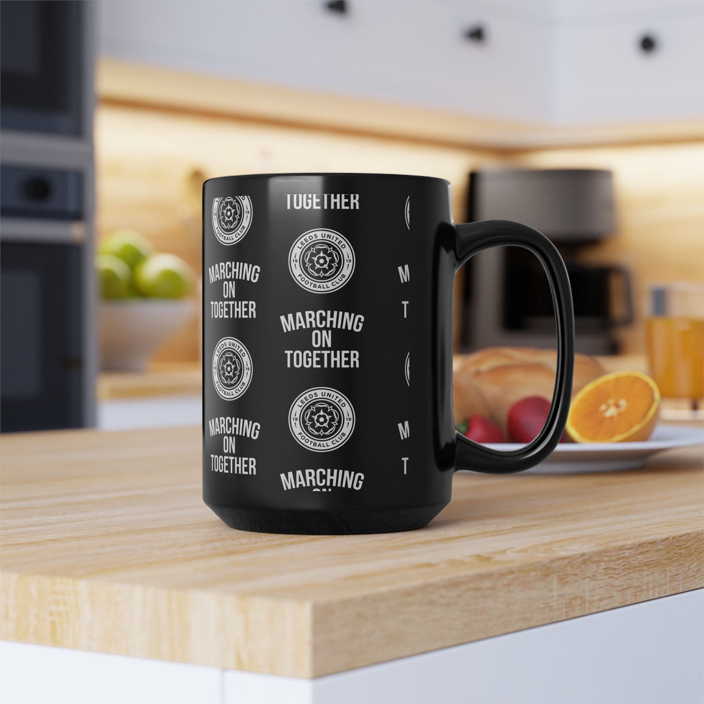 LUFC “Marching On Together"  Mug