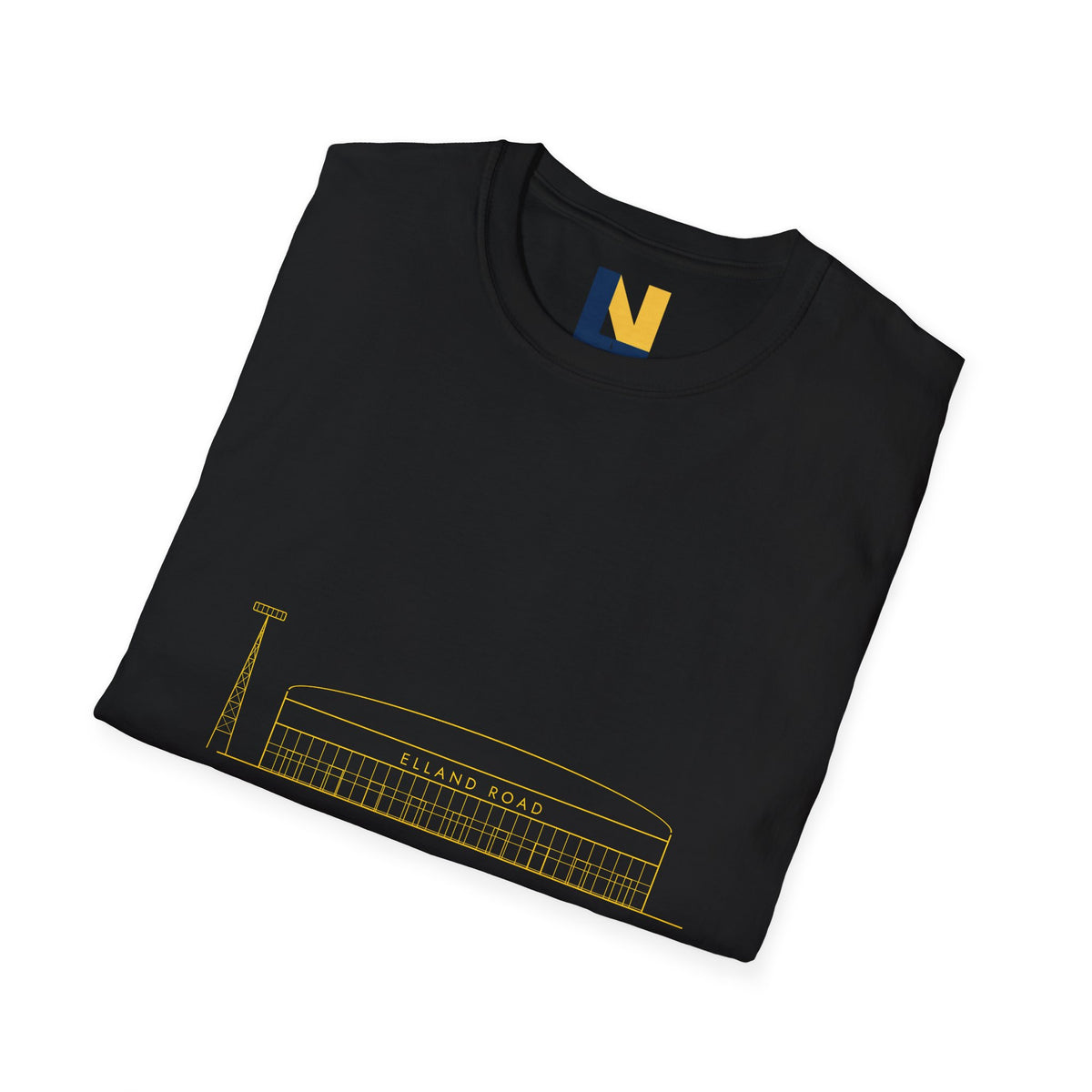 Elland Road Line Art Leeds T-Shirt
