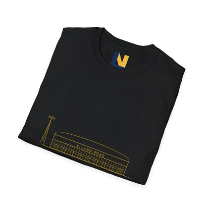 Elland Road Line Art Leeds T-Shirt