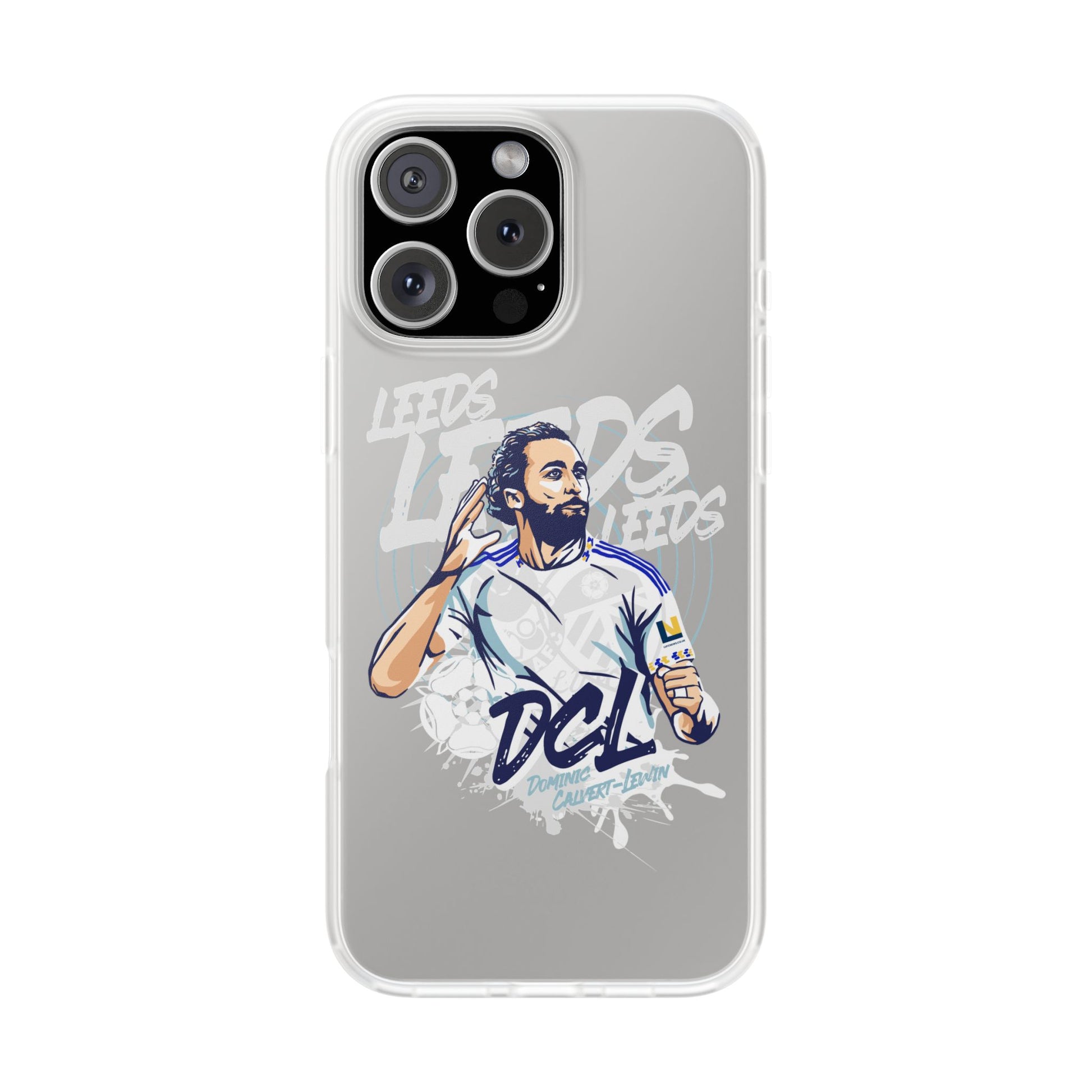 LUFC News “LEEDS: Dominic  Calvert-Lewin” Flexi Case - Lufcnews.co.uk
