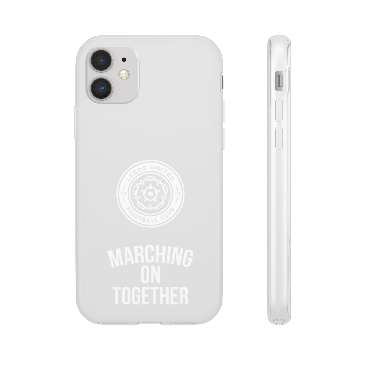 LUFC 'MARCHING ON TOGETHER' Flexi Case