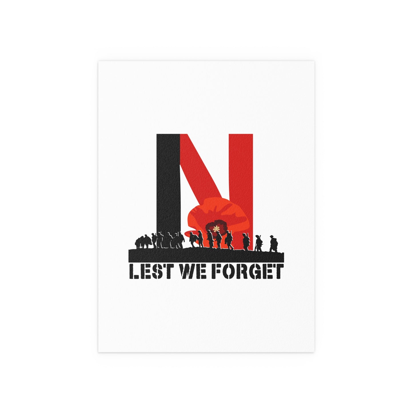 Leeds United “LEST WE FORGET”  Vibrant Silk Poster: Wall Art for Home  and Outdoors - Lufcnews.co.uk
