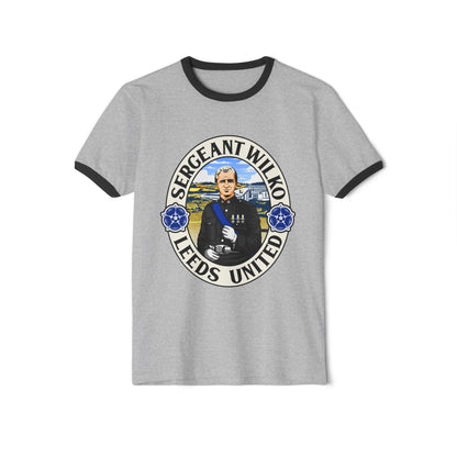Sergeant Wilko Tribute Tee: Leeds  United Vintage Ringer Shirt