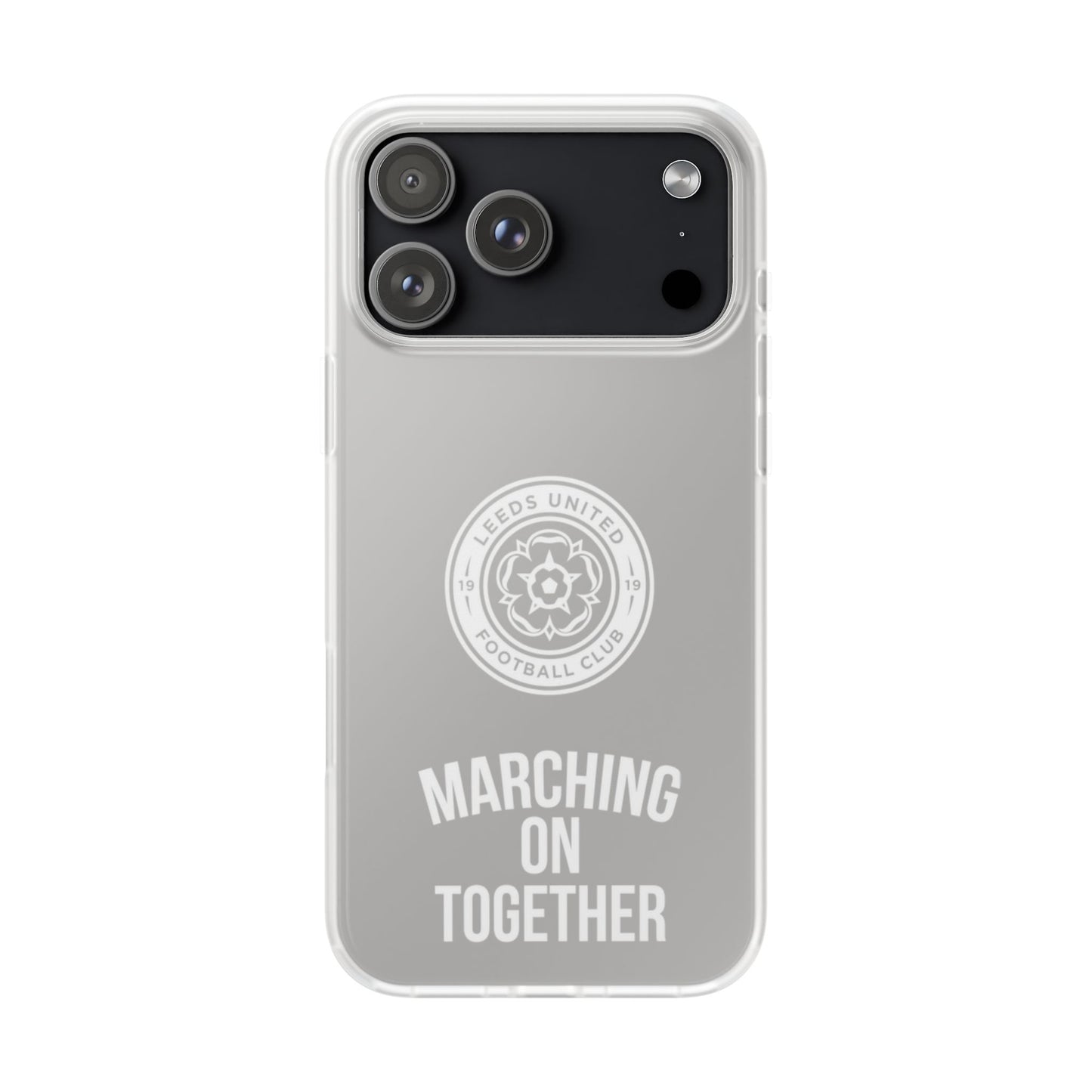 LUFC 'MARCHING ON TOGETHER' Flexi Case