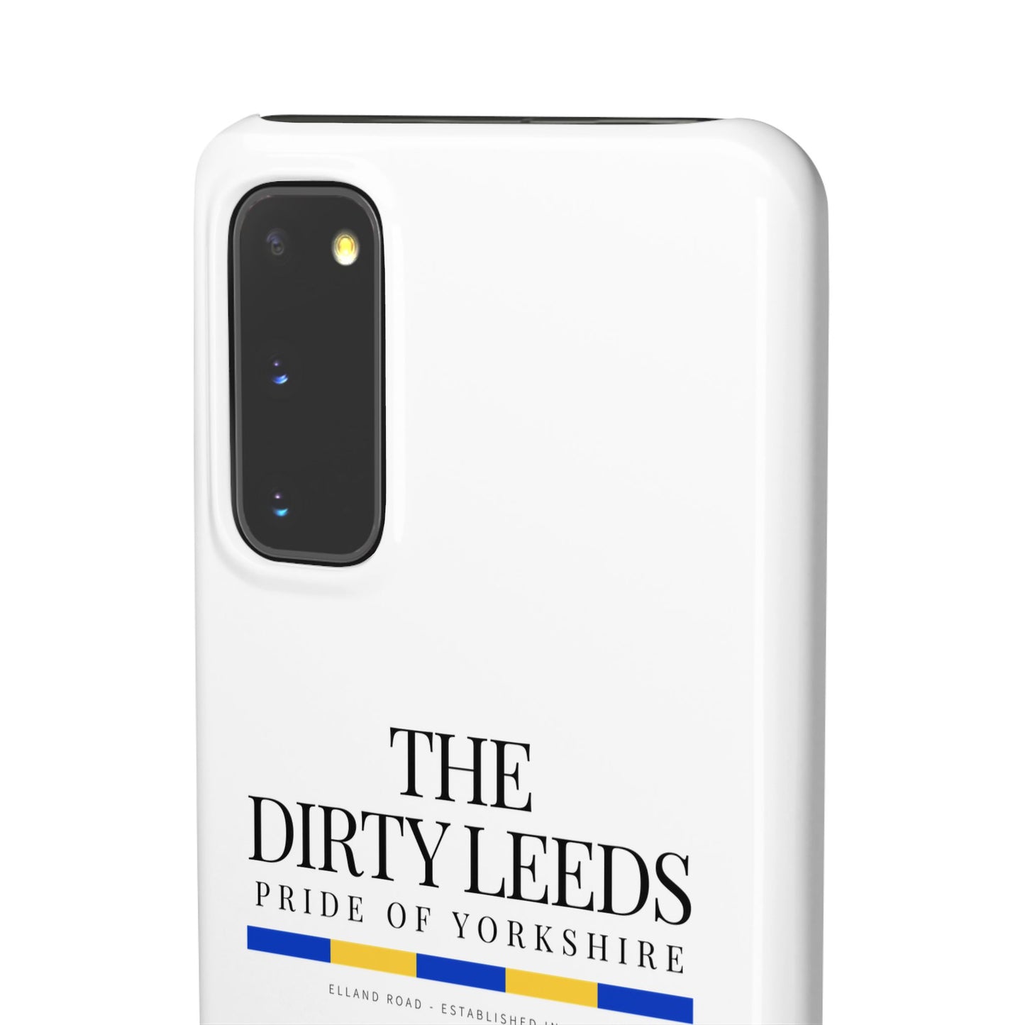 LUFC “The Dirty Leeds: Pride of  Yorkshire” Snap Case