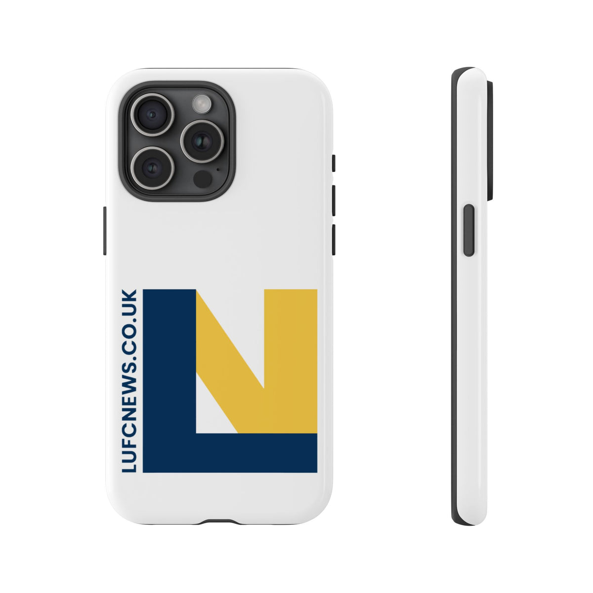 Leeds United 'LUFCNEWS.CO.UK' Phone Case