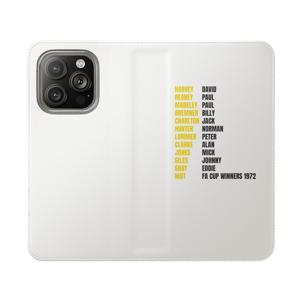 Flip Phone Case - 1972 FA Cup Winners