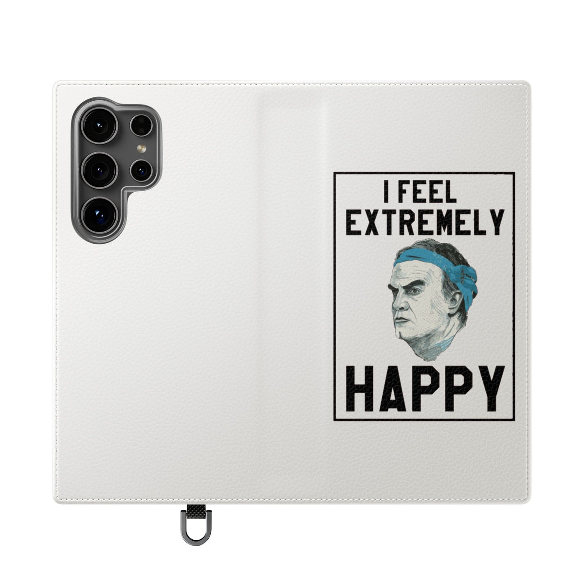 Flip Phone Case - Bielsa I Feel Extremely Happy