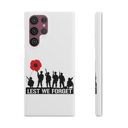 Leeds United "LEST WE FORGET"  Snap Case