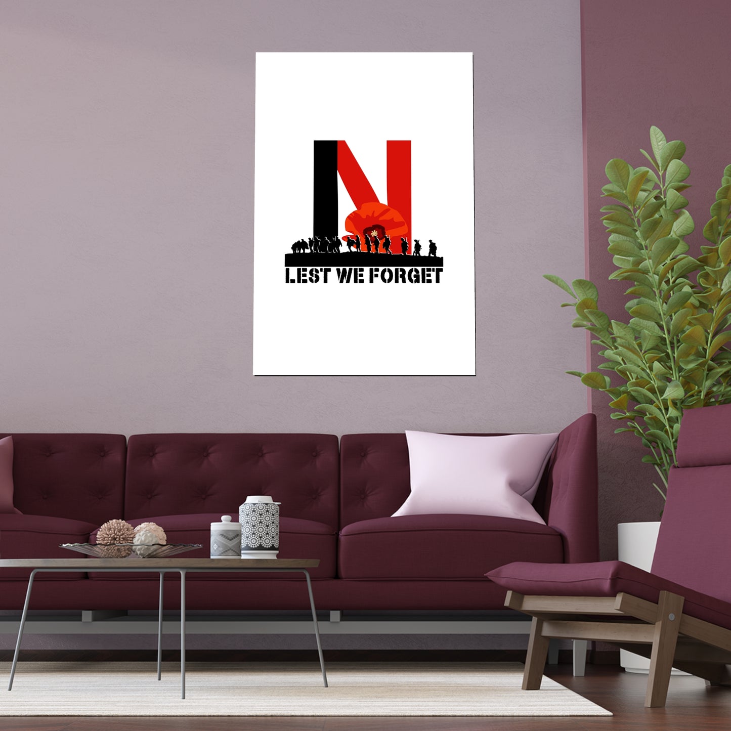 Leeds United “LEST WE FORGET”  Vibrant Silk Poster: Wall Art for Home  and Outdoors - Lufcnews.co.uk