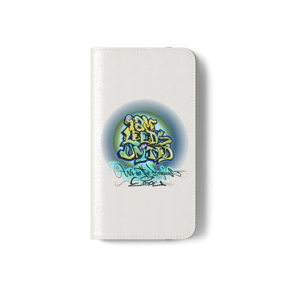 LUFC "I am Leeds United" Flip Case  Phone Wallet