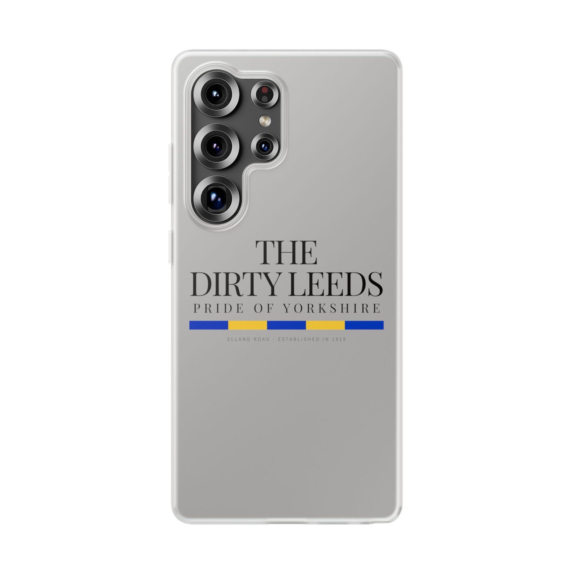 LUFC “The Dirty Leeds: Pride of  Yorkshire” Flexi Phone Case - Lufcnews.co.uk