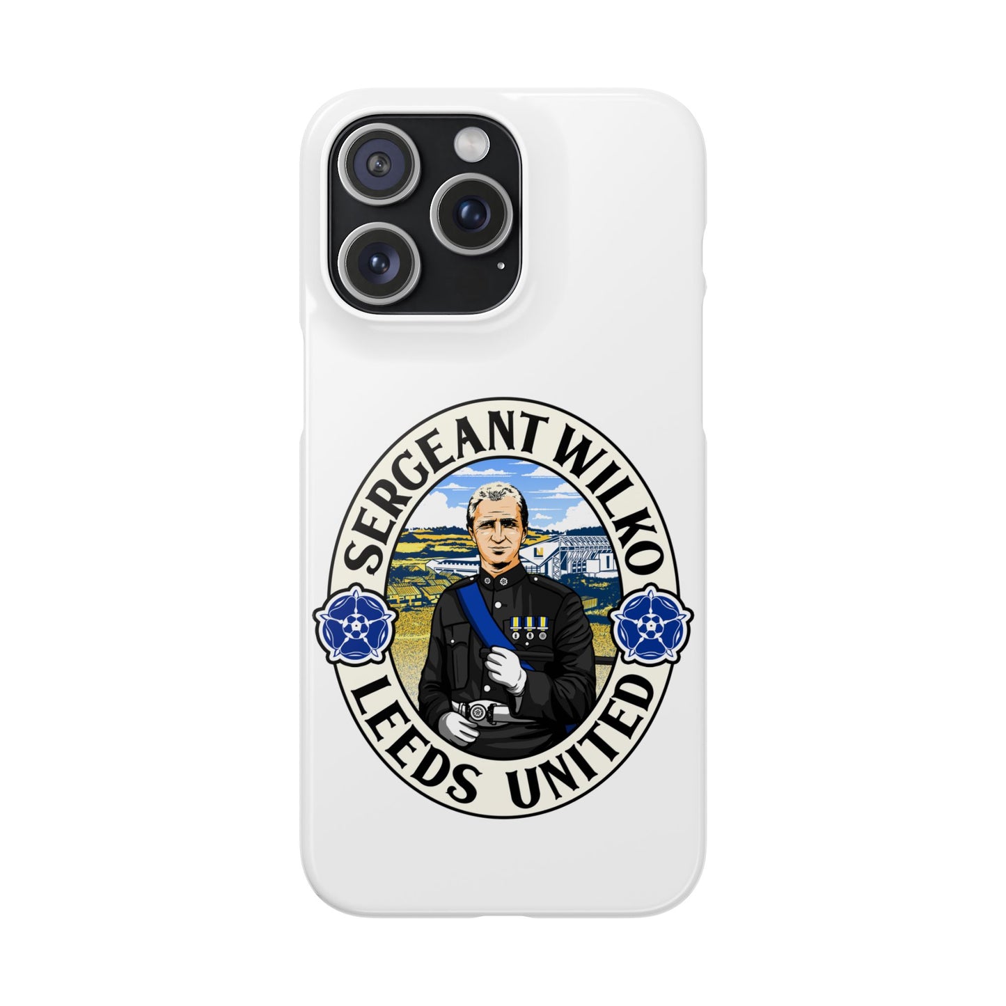 LUFC "SERGEANT WILKO" Leeds  United: Snap Case