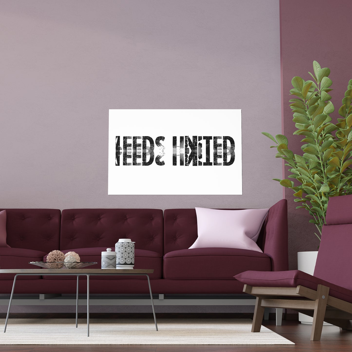LUFC “Leeds United” Silk Poster