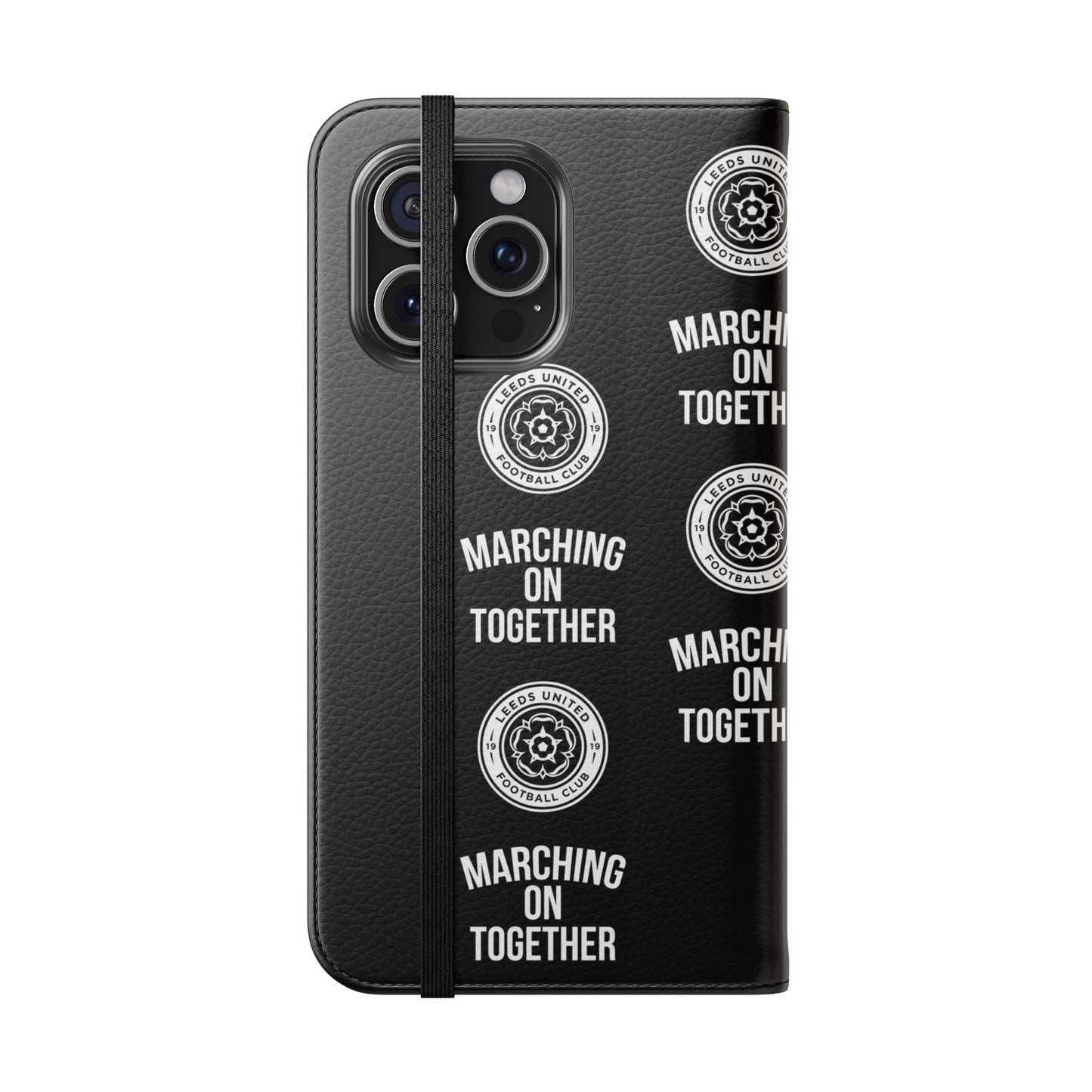 Leeds United "Marching On  Together" Flip Case Phone Wallet