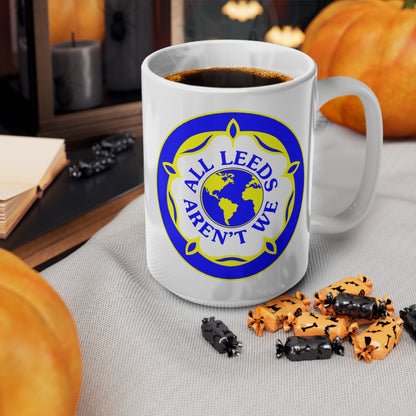 LUFC “All Leeds Aren’t We” Enamel Camping Mug